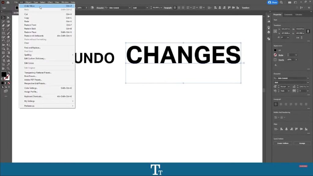 Mastering Undo in Adobe Illustrator